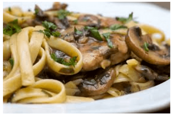 pork tenderloin with marsala sauce and pasta