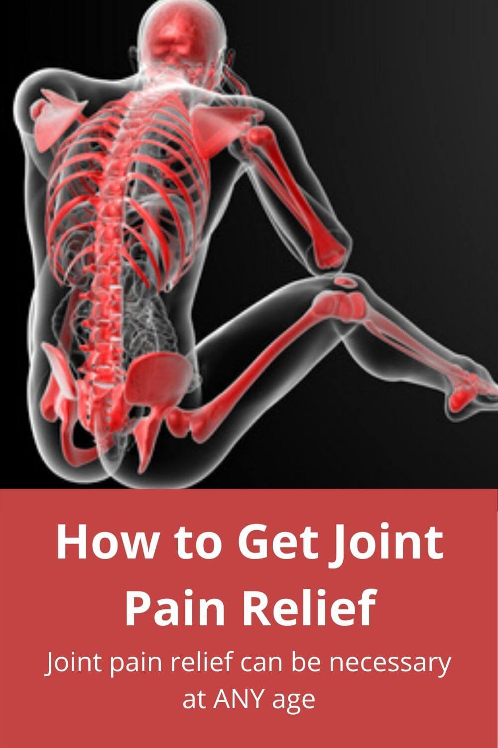 how to get joint pain relief