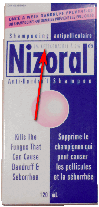 ketoconazole shampoo Nizoral brand