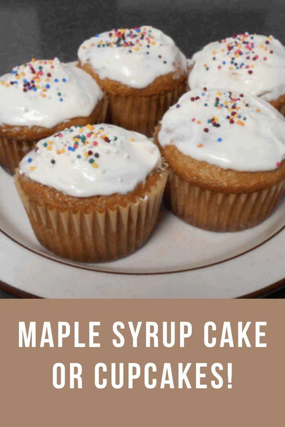 Maple Syrup Cake or Cupcakes