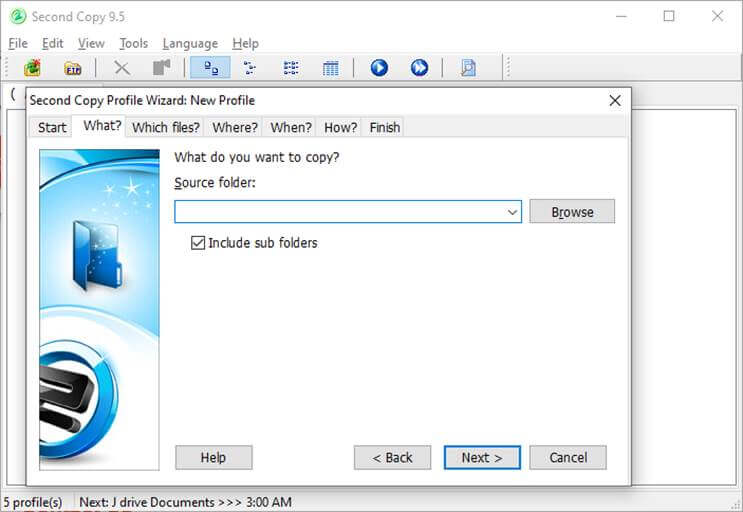 Step 3: What File(s) do You Want to Copy?
